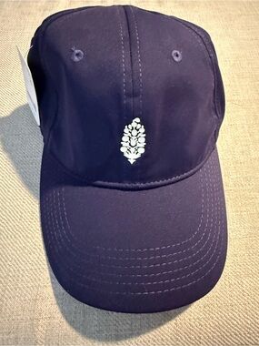 NWT Free People Game Time Cap in Navy
